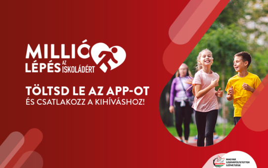 "Millió lépés az iskoládért"